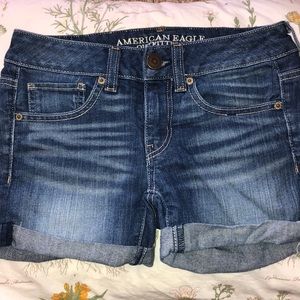 American Eagle jean shorts